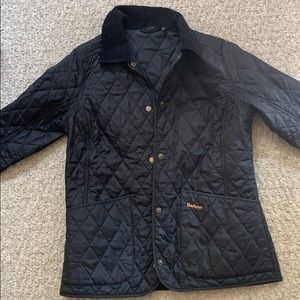 Barbour Black Quilted Puffer Jacket